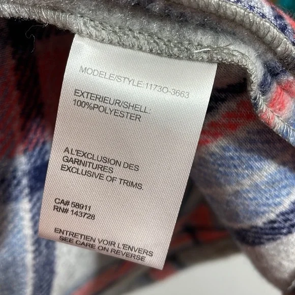 TRIBAL XL PLAID JACKET WITH REMOVABLE HOOD - Picture 10 of 14